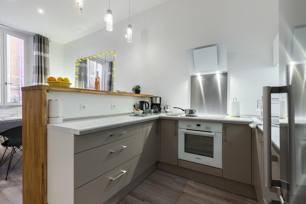 Centrale 2 - F4 Spacieux Et Confortable Au Centre Du Vieux-Nice Apartamento Exterior foto