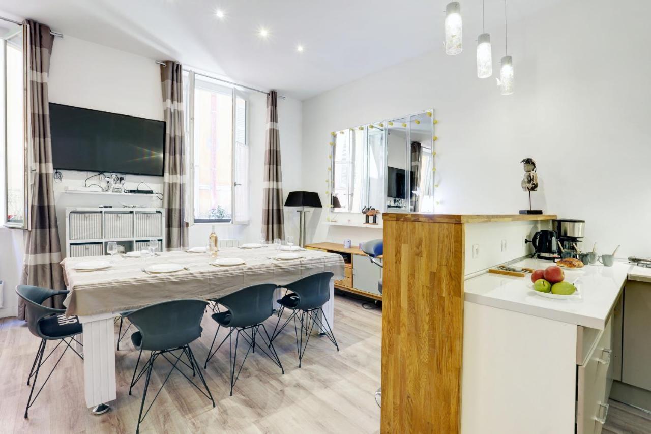 Centrale 2 - F4 Spacieux Et Confortable Au Centre Du Vieux-Nice Apartamento Exterior foto